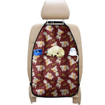 Happy Jack Russell Terrier Pattern Print Car Seat Organizers