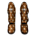 Happy Labrador Retriever Pattern Print Muay Thai Shin Guards