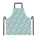 Happy Llama And Cactus Pattern Print Apron