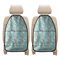 Happy Llama And Cactus Pattern Print Car Seat Organizers