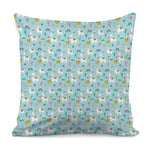 Happy Llama And Cactus Pattern Print Pillow Cover