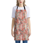 Happy Llama Pattern Print Apron