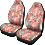 Happy Llama Pattern Print Universal Fit Car Seat Covers