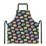 Happy Macarons Pattern Print Apron