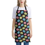 Happy Macarons Pattern Print Apron