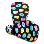 Happy Macarons Pattern Print Boxing Gloves