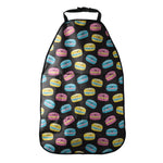 Happy Macarons Pattern Print Car Seat Organizers