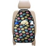 Happy Macarons Pattern Print Car Seat Organizers