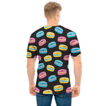 Happy Macarons Pattern Print Men's T-Shirt