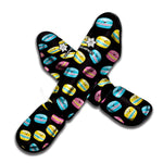Happy Macarons Pattern Print Muay Thai Shin Guard