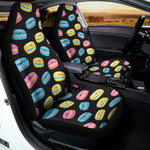 Happy Macarons Pattern Print Universal Fit Car Seat Covers