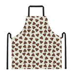 Happy Poop Pattern Print Apron