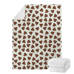 Happy Poop Pattern Print Blanket