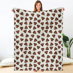 Happy Poop Pattern Print Blanket
