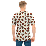 Happy Poop Pattern Print Men's T-Shirt