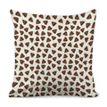 Happy Poop Pattern Print Pillow Cover