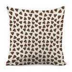 Happy Poop Pattern Print Pillow Cover