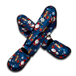 Happy Santa Claus Pattern Print Muay Thai Shin Guard