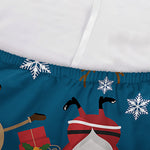 Happy Santa Claus Pattern Print Sofa Cover