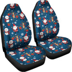 Happy Santa Claus Pattern Print Universal Fit Car Seat Covers