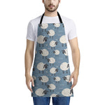 Happy Sheep Pattern Print Apron