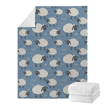 Happy Sheep Pattern Print Blanket