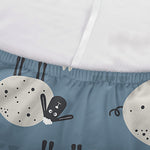 Happy Sheep Pattern Print Sofa Cover