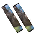 Happy Sloth Print Car Seat Belt Covers
