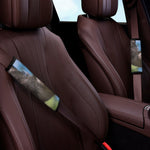 Happy Sloth Print Car Seat Belt Covers