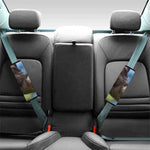 Happy Sloth Print Car Seat Belt Covers