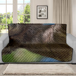 Happy Sloth Print Futon Protector