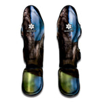 Happy Sloth Print Muay Thai Shin Guard