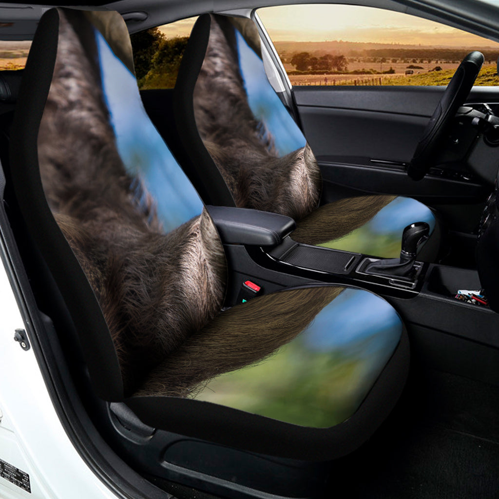 Happy Sloth Print Universal Fit Car Seat Covers