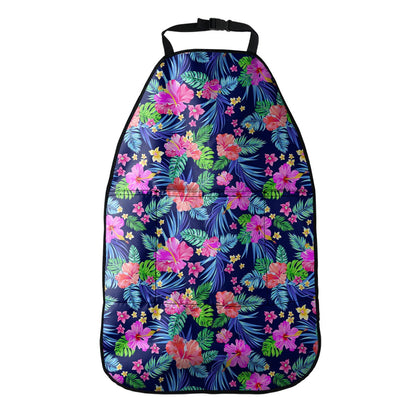 Hawaii Exotic Flowers Pattern Print Car Seat Organizers