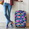 Hawaii Exotic Flowers Pattern Print Luggage Cover GearFrost