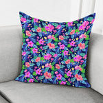 Hawaii Exotic Flowers Pattern Print Pillow Cover