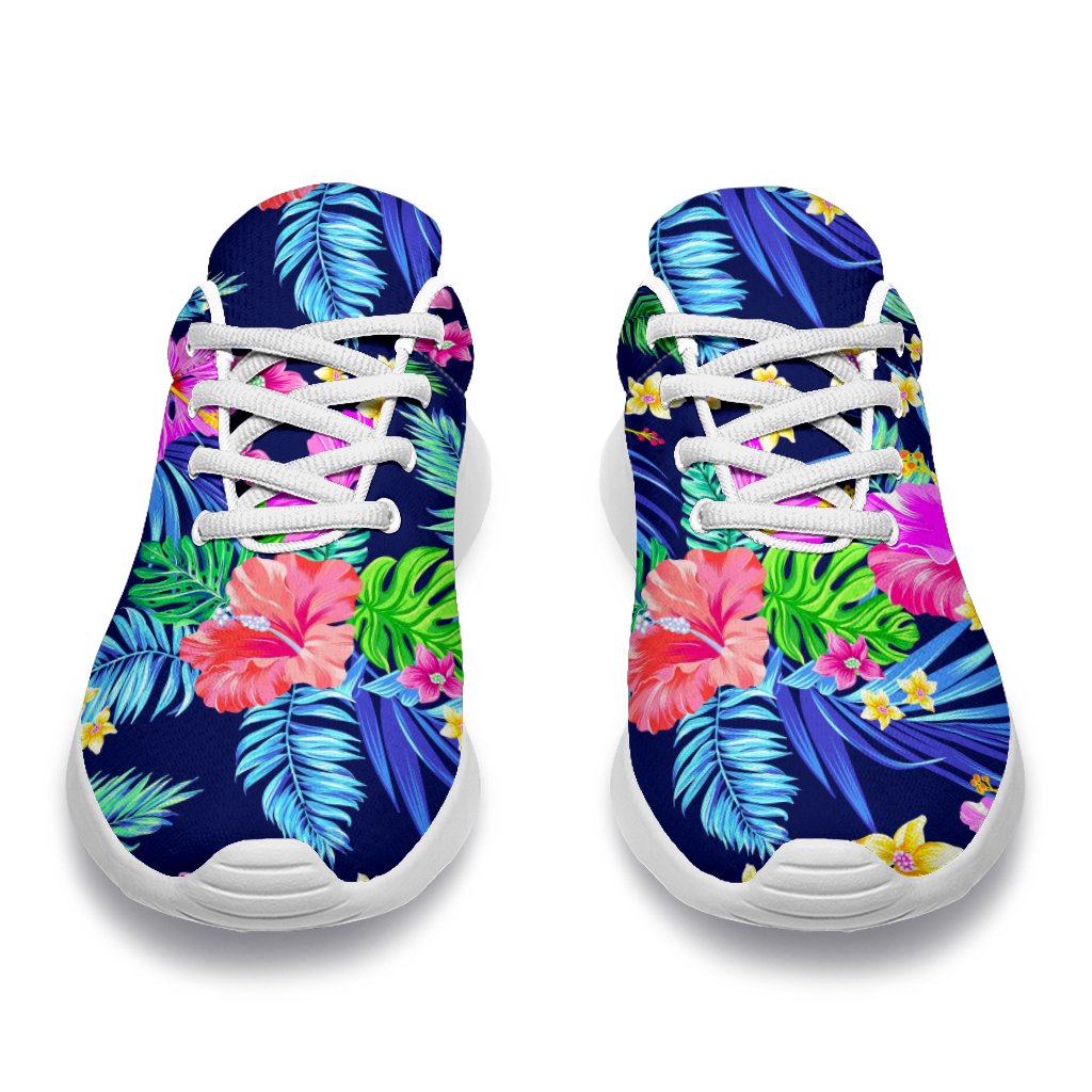 Hawaii Exotic Flowers Pattern Print Sport Shoes GearFrost