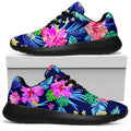 Hawaii Exotic Flowers Pattern Print Walking Shoes