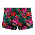 Hawaii Floral Flowers Pattern Print Men's Boxer Briefs