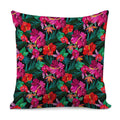 Hawaii Floral Flowers Pattern Print Pillow Cover