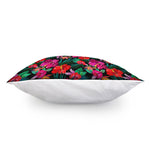 Hawaii Floral Flowers Pattern Print Pillow Cover