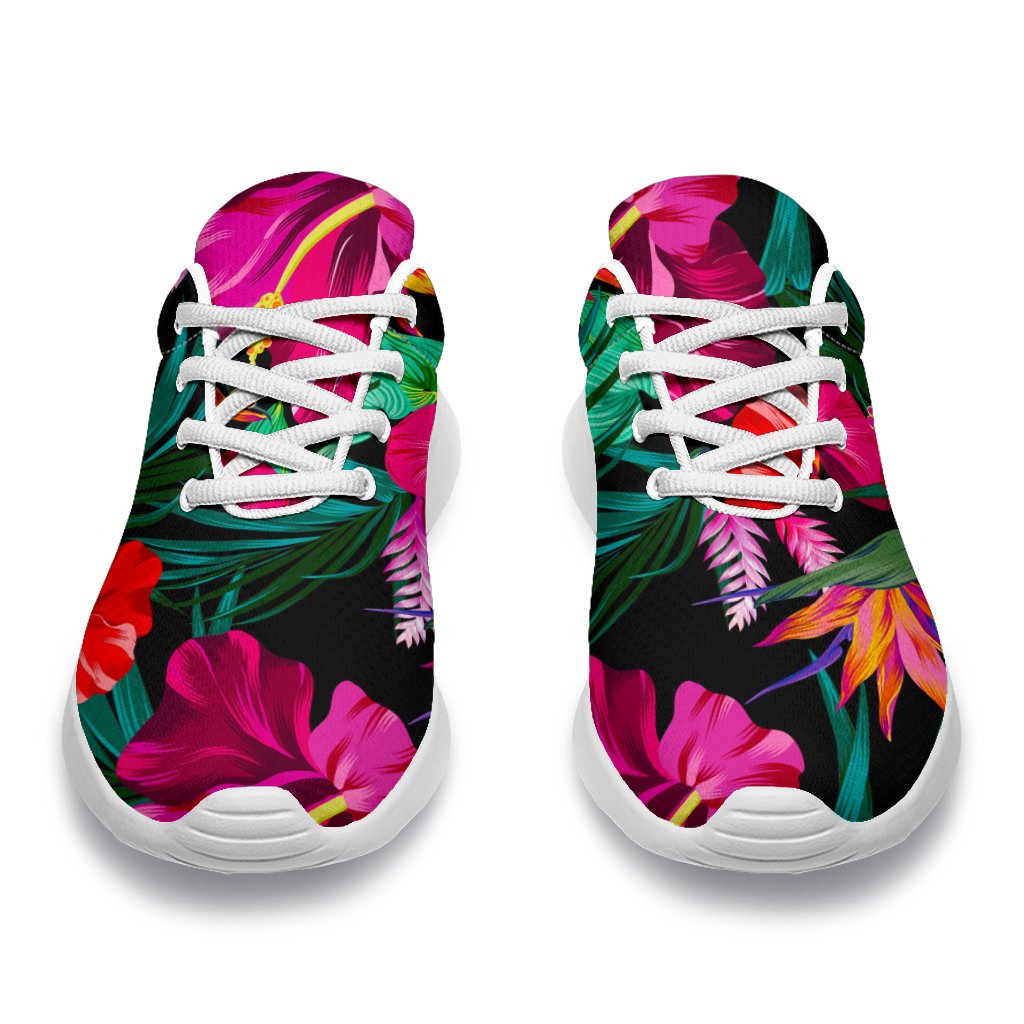 Hawaii Floral Flowers Pattern Print Sport Shoes GearFrost