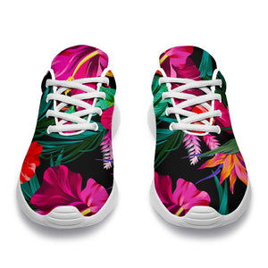 Hawaii Floral Flowers Pattern Print Sport Shoes GearFrost