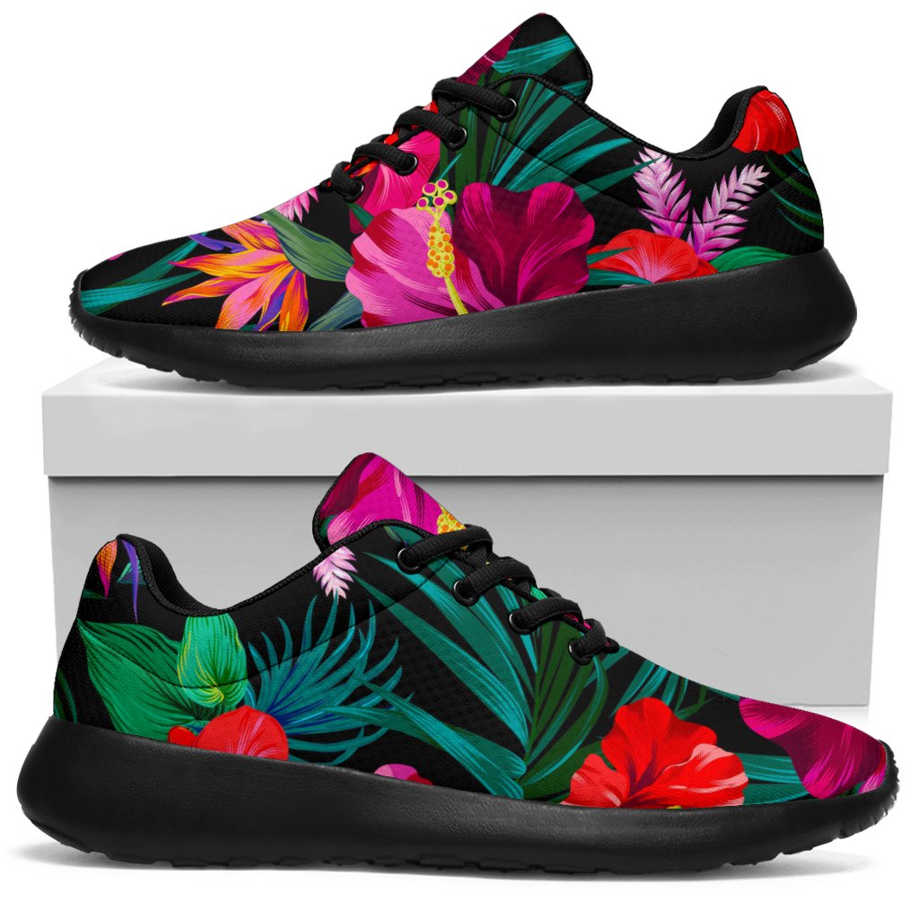 Hawaii Floral Flowers Pattern Print Sport Shoes GearFrost