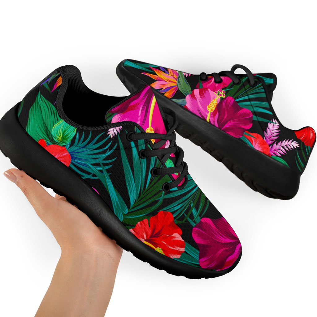 Hawaii Floral Flowers Pattern Print Sport Shoes GearFrost