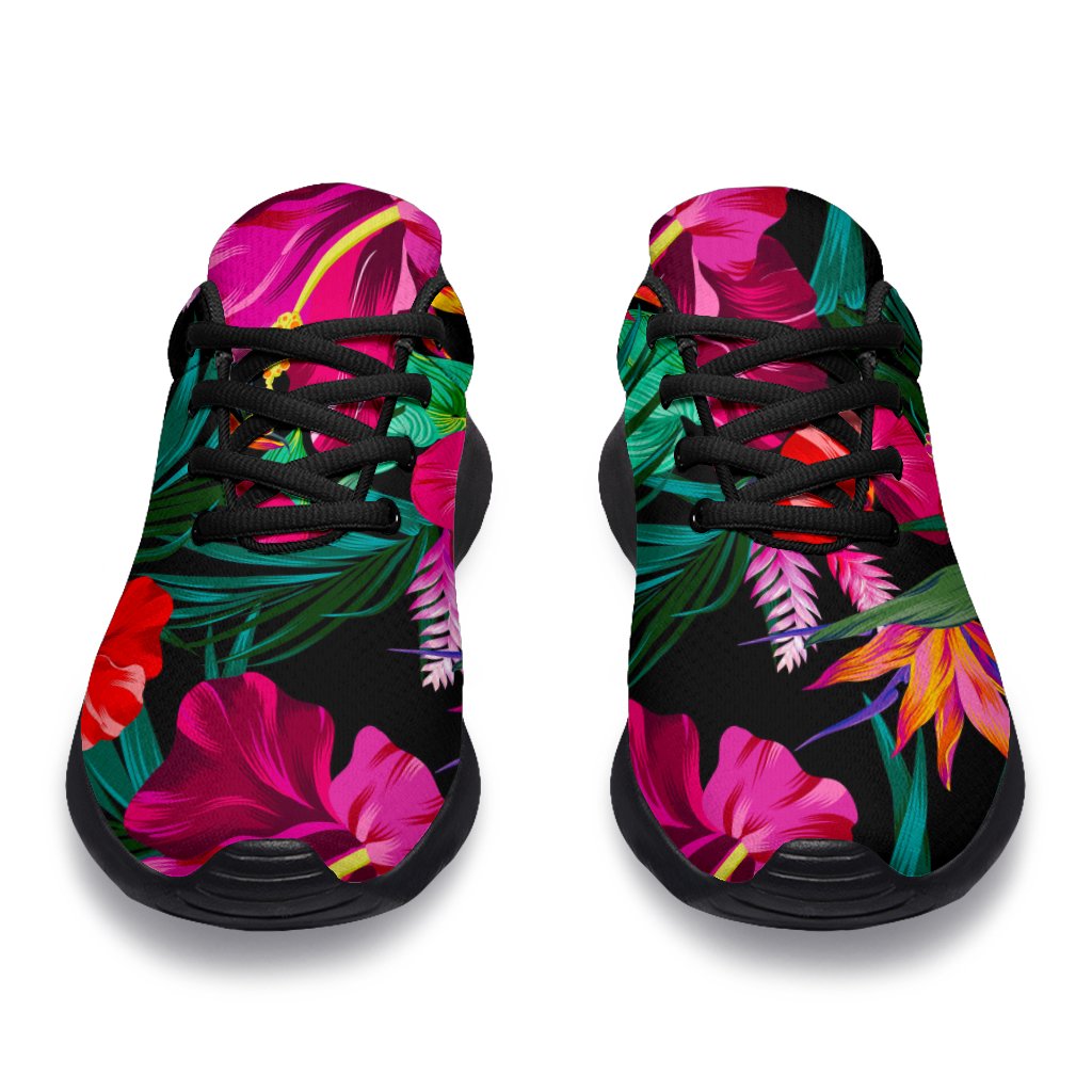 Hawaii Floral Flowers Pattern Print Sport Shoes GearFrost