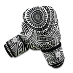 Hawaii Polynesian Tribal Print Boxing Gloves