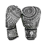 Hawaii Polynesian Tribal Print Boxing Gloves