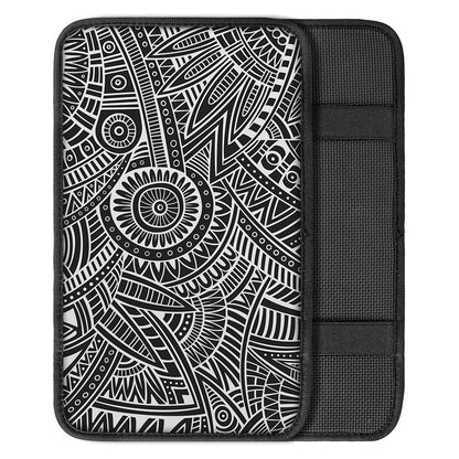 Hawaii Polynesian Tribal Print Car Center Console Cover