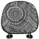 Hawaii Polynesian Tribal Print Car Headrest Covers